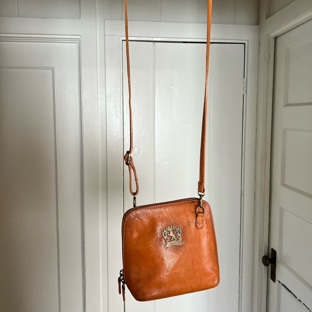 Pratezi Firenze Cognac Italian Leather Bag